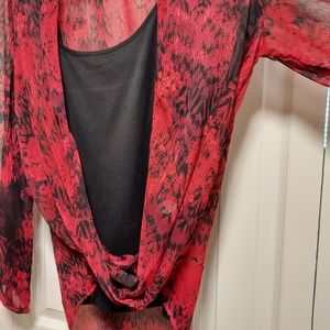KIM ROGERS never worn NWOT layered top.